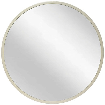 Infinity Instruments Calliope - 20 in Matte Khaki Wall Mirror 20227GD-20